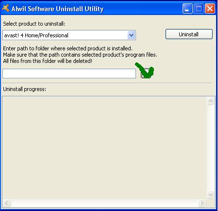 Удаление Avast1